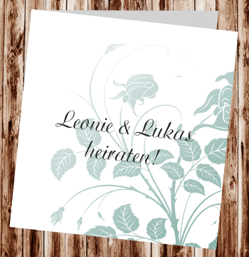 Hochzeitseinladungen, Einladungskarten zur Hochzeit, individuelle Einladungen f&uuml;r Hochzeit, Hochzeitskarten, pers&ouml;nliche Hochzeitseinladungen