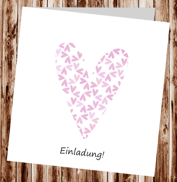 Hochzeitseinladungen, Einladungskarten zur Hochzeit, individuelle Einladungen f&uuml;r Hochzeit, Hochzeitskarten, pers&ouml;nliche Hochzeitseinladungen