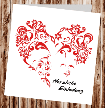 Hochzeitseinladungen, Einladungskarten zur Hochzeit, individuelle Einladungen f&uuml;r Hochzeit, Hochzeitskarten, pers&ouml;nliche Hochzeitseinladungen