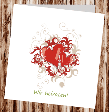 Hochzeitseinladungen, Einladungskarten zur Hochzeit, individuelle Einladungen f&uuml;r Hochzeit, Hochzeitskarten, pers&ouml;nliche Hochzeitseinladungen