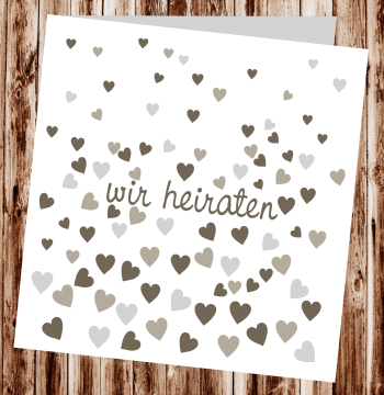 Hochzeitseinladungen, Einladungskarten zur Hochzeit, individuelle Einladungen f&uuml;r Hochzeit, Hochzeitskarten, pers&ouml;nliche Hochzeitseinladungen