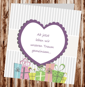 Hochzeitseinladungen, Einladungskarten zur Hochzeit, individuelle Einladungen f&uuml;r Hochzeit, Hochzeitskarten, pers&ouml;nliche Hochzeitseinladungen