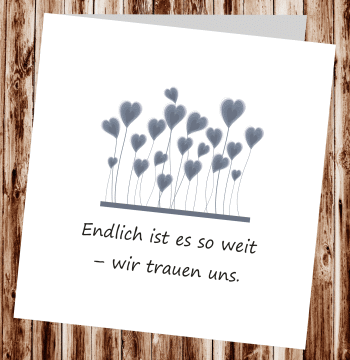 Hochzeitseinladungen, Einladungskarten zur Hochzeit, individuelle Einladungen f&uuml;r Hochzeit, Hochzeitskarten, pers&ouml;nliche Hochzeitseinladungen