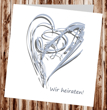 Hochzeitseinladungen, Einladungskarten zur Hochzeit, individuelle Einladungen f&uuml;r Hochzeit, Hochzeitskarten, pers&ouml;nliche Hochzeitseinladungen