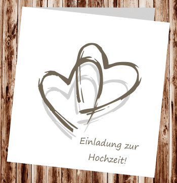 Hochzeitseinladungen, Einladungskarten zur Hochzeit, individuelle Einladungen f&uuml;r Hochzeit, Hochzeitskarten, pers&ouml;nliche Hochzeitseinladungen