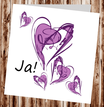 Hochzeitseinladungen, Einladungskarten zur Hochzeit, individuelle Einladungen f&uuml;r Hochzeit, Hochzeitskarten, pers&ouml;nliche Hochzeitseinladungen