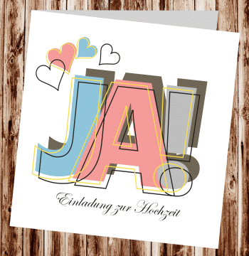 Hochzeitseinladungen, Einladungskarten zur Hochzeit, individuelle Einladungen f&uuml;r Hochzeit, Hochzeitskarten, pers&ouml;nliche Hochzeitseinladungen