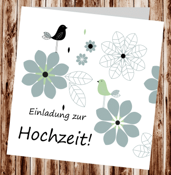 Hochzeitseinladungen, Einladungskarten zur Hochzeit, individuelle Einladungen f&uuml;r Hochzeit, Hochzeitskarten, pers&ouml;nliche Hochzeitseinladungen