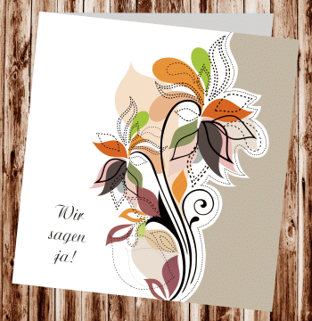 Hochzeitseinladungen, Einladungskarten zur Hochzeit, individuelle Einladungen f&uuml;r Hochzeit, Hochzeitskarten, pers&ouml;nliche Hochzeitseinladungen