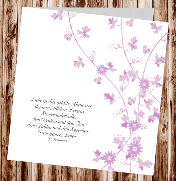 Hochzeitseinladungen, Einladungskarten zur Hochzeit, individuelle Einladungen f&uuml;r Hochzeit, Hochzeitskarten, pers&ouml;nliche Hochzeitseinladungen