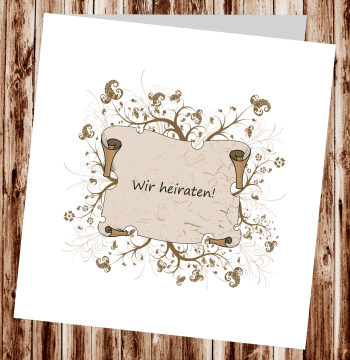 Hochzeitseinladungen, Einladungskarten zur Hochzeit, individuelle Einladungen f&uuml;r Hochzeit, Hochzeitskarten, pers&ouml;nliche Hochzeitseinladungen
