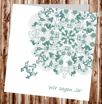 Hochzeitseinladungen, Einladungskarten zur Hochzeit, individuelle Einladungen f&uuml;r Hochzeit, Hochzeitskarten, pers&ouml;nliche Hochzeitseinladungen