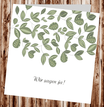 Hochzeitseinladungen, Einladungskarten zur Hochzeit, individuelle Einladungen f&uuml;r Hochzeit, Hochzeitskarten, pers&ouml;nliche Hochzeitseinladungen