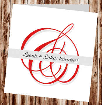 Hochzeitseinladungen, Einladungskarten zur Hochzeit, individuelle Einladungen f&uuml;r Hochzeit, Hochzeitskarten, pers&ouml;nliche Hochzeitseinladungen