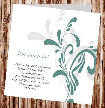 Hochzeitseinladungen, Einladungskarten zur Hochzeit, individuelle Einladungen f&uuml;r Hochzeit, Hochzeitskarten, pers&ouml;nliche Hochzeitseinladungen