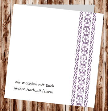 Hochzeitseinladungen, Einladungskarten zur Hochzeit, individuelle Einladungen f&uuml;r Hochzeit, Hochzeitskarten, pers&ouml;nliche Hochzeitseinladungen