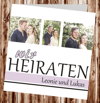Hochzeitseinladungen, Einladungskarten zur Hochzeit, individuelle Einladungen f&uuml;r Hochzeit, Hochzeitskarten, pers&ouml;nliche Hochzeitseinladungen