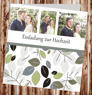Hochzeitseinladungen, Einladungskarten zur Hochzeit, individuelle Einladungen f&uuml;r Hochzeit, Hochzeitskarten, pers&ouml;nliche Hochzeitseinladungen