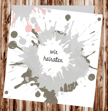 Hochzeitseinladungen, Einladungskarten zur Hochzeit, individuelle Einladungen f&uuml;r Hochzeit, Hochzeitskarten, pers&ouml;nliche Hochzeitseinladungen