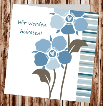 Hochzeitseinladungen, Einladungskarten zur Hochzeit, individuelle Einladungen f&uuml;r Hochzeit, Hochzeitskarten, pers&ouml;nliche Hochzeitseinladungen