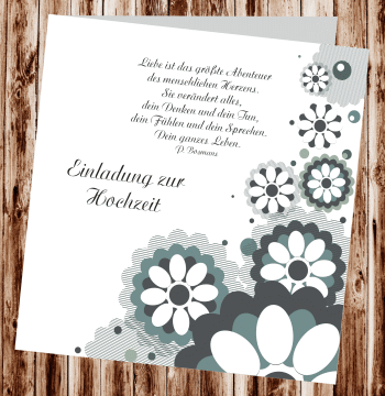 Hochzeitseinladungen, Einladungskarten zur Hochzeit, individuelle Einladungen für Hochzeit, Hochzeitskarten, persönliche Hochzeitseinladungen