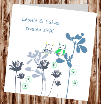 Hochzeitseinladungen, Einladungskarten zur Hochzeit, individuelle Einladungen f&uuml;r Hochzeit, Hochzeitskarten, pers&ouml;nliche Hochzeitseinladungen