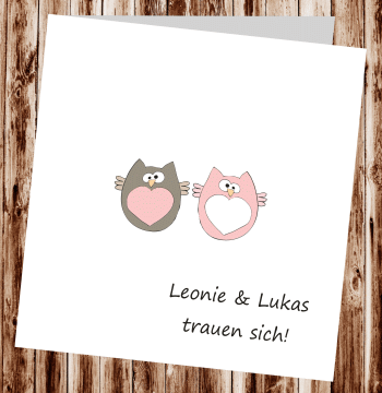 Hochzeitseinladungen, Einladungskarten zur Hochzeit, individuelle Einladungen f&uuml;r Hochzeit, Hochzeitskarten, pers&ouml;nliche Hochzeitseinladungen